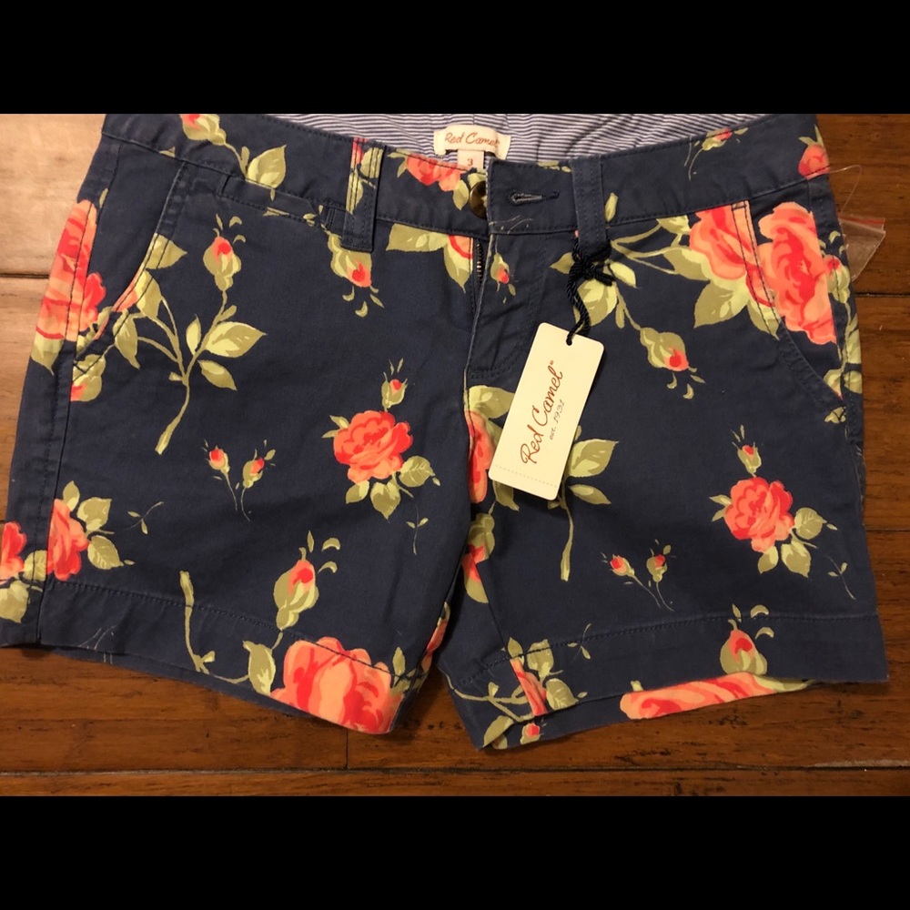 Floral Shorts New with Tags